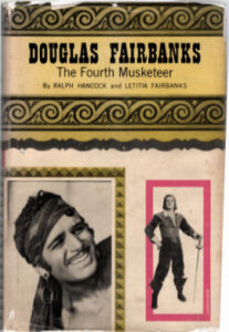 Original 1953 Cover for "Douglas Fairbanks: The Fourth Musketeer" by Ralph Hancock and Letitia Fairbanks